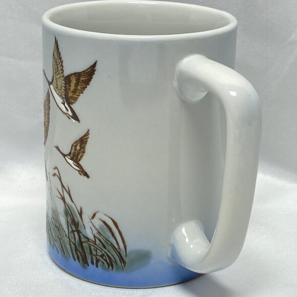Vintage Otagiri Japan Embossed Geese Ceramic Coffee Mug 10 Oz - Picture 8 of 11